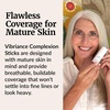 image:imageVibriance Complexion Sticks  Foundation for Mature Skin  Sheer Buildable Coverage Face Makeup Foundation for Older Women  3in1 Base Contour Concealer  Deep  Dark01 Natural Beige