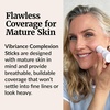 image:imageVibriance Complexion Sticks  Foundation for Mature Skin  Sheer Buildable Coverage Face Makeup Foundation for Older Women  3in1 Base Contour Concealer  Deep  Dark03 Warm Medium