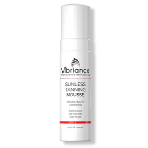 image:imageVibriance Sunless Tanning Mousse for Mature Skin Self Tanner for Women 50 Golden Glow Face and Body StreakFree Buildable Color ParabenFree Sensitive Skin 67 fl oz